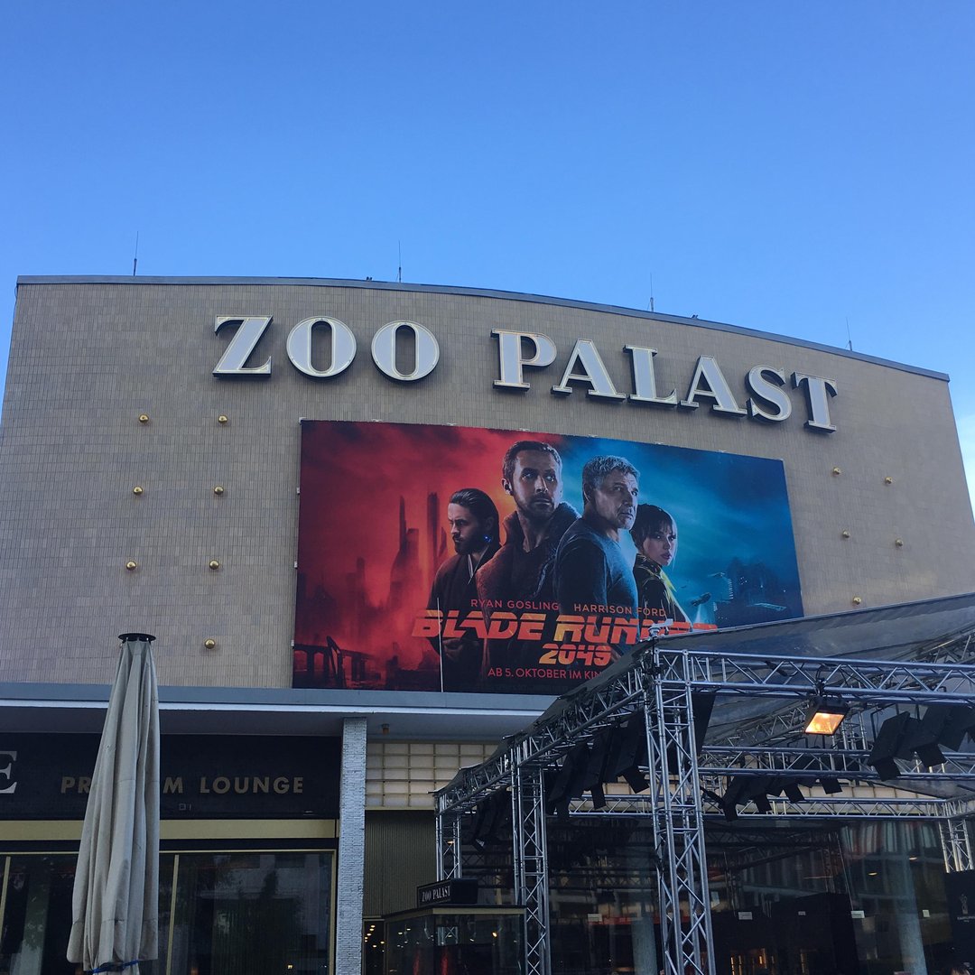 Zoo Palast on the day of german premier of Blade Runner 2045