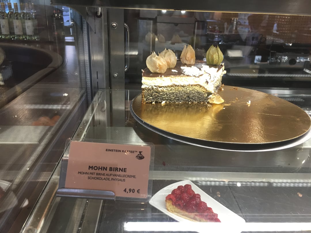 Pear Poppy Tart cafe einstein