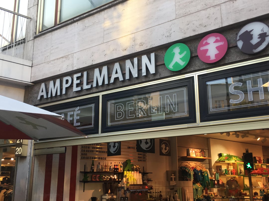 Ampelmann Kurfuerstendamm front view