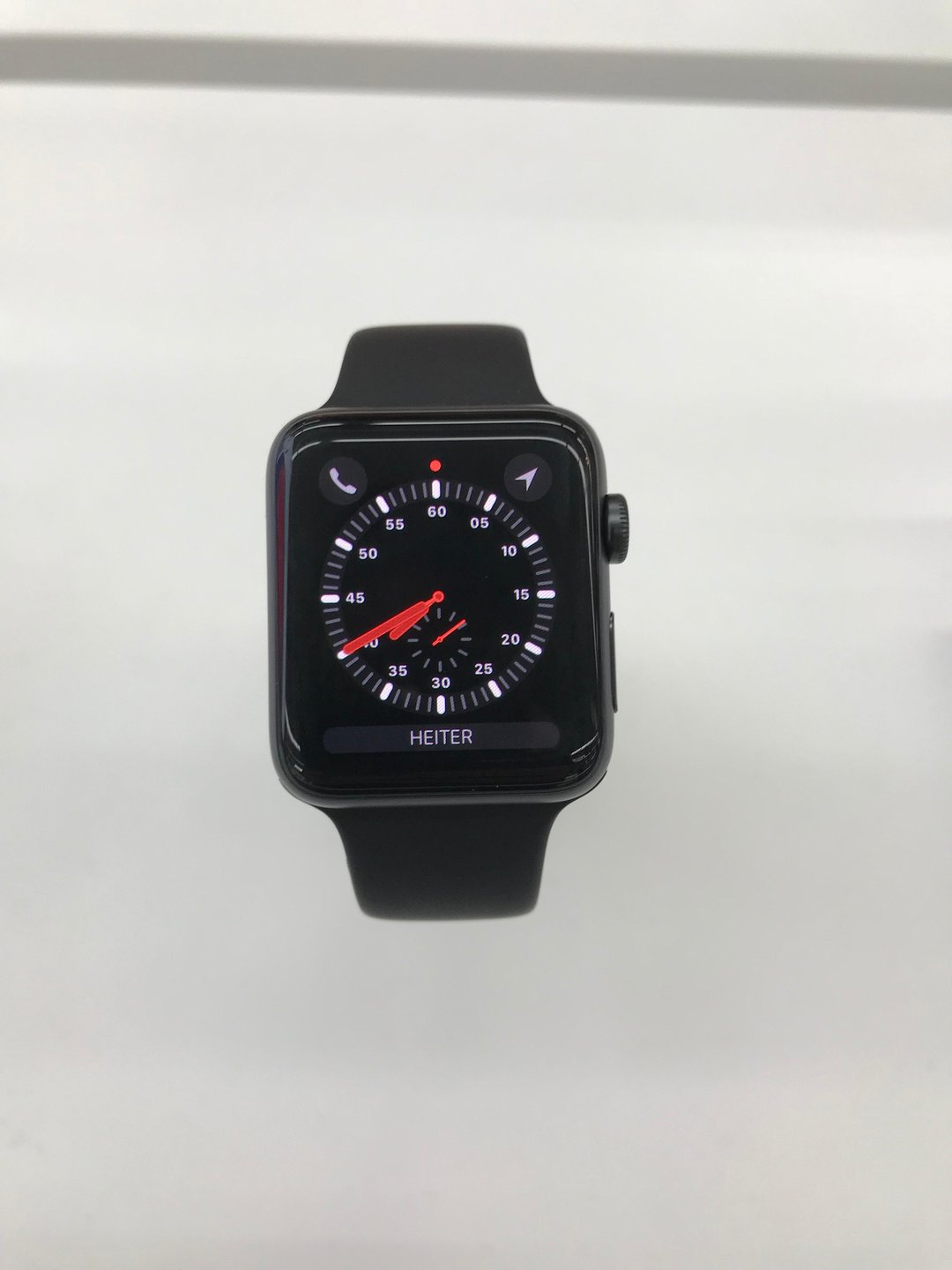 Apple watch on display in saturn germany