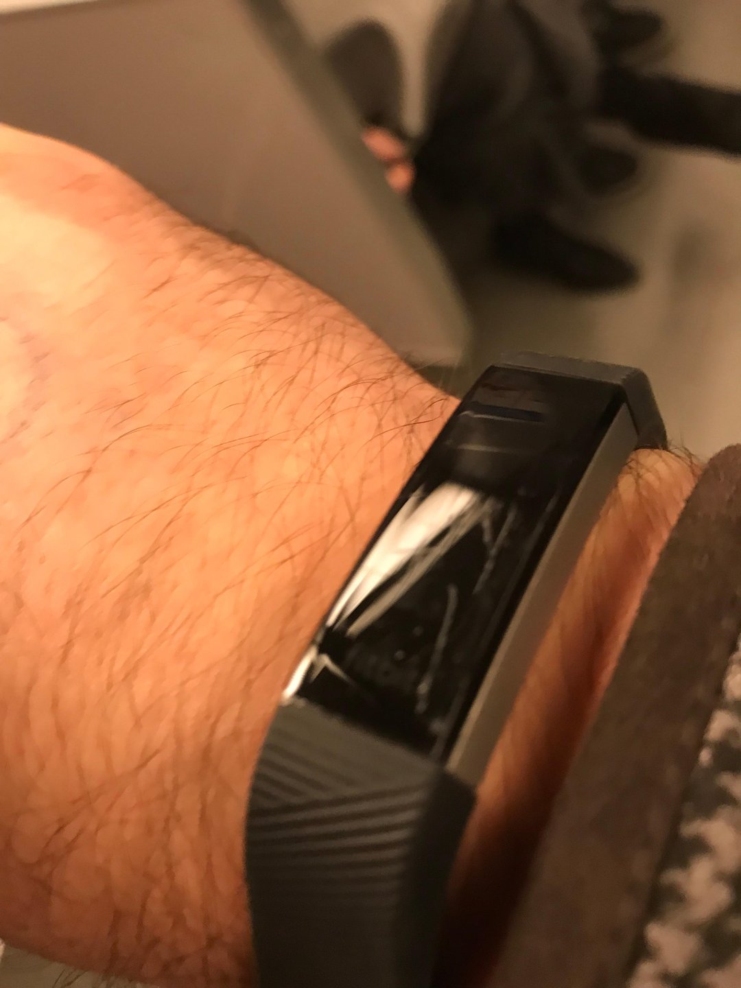 Worn fitbit ALta HR