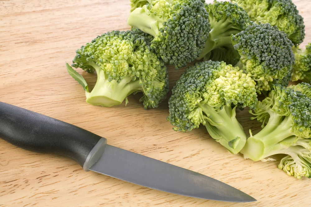 Sliced Broccoli for fitness