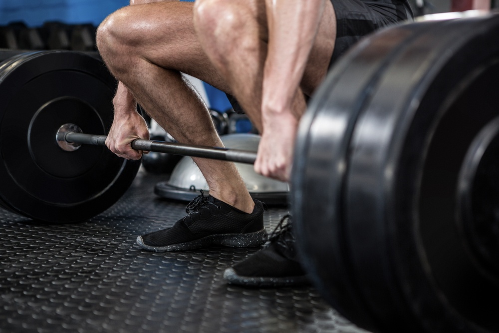 Deadlift or barbell row